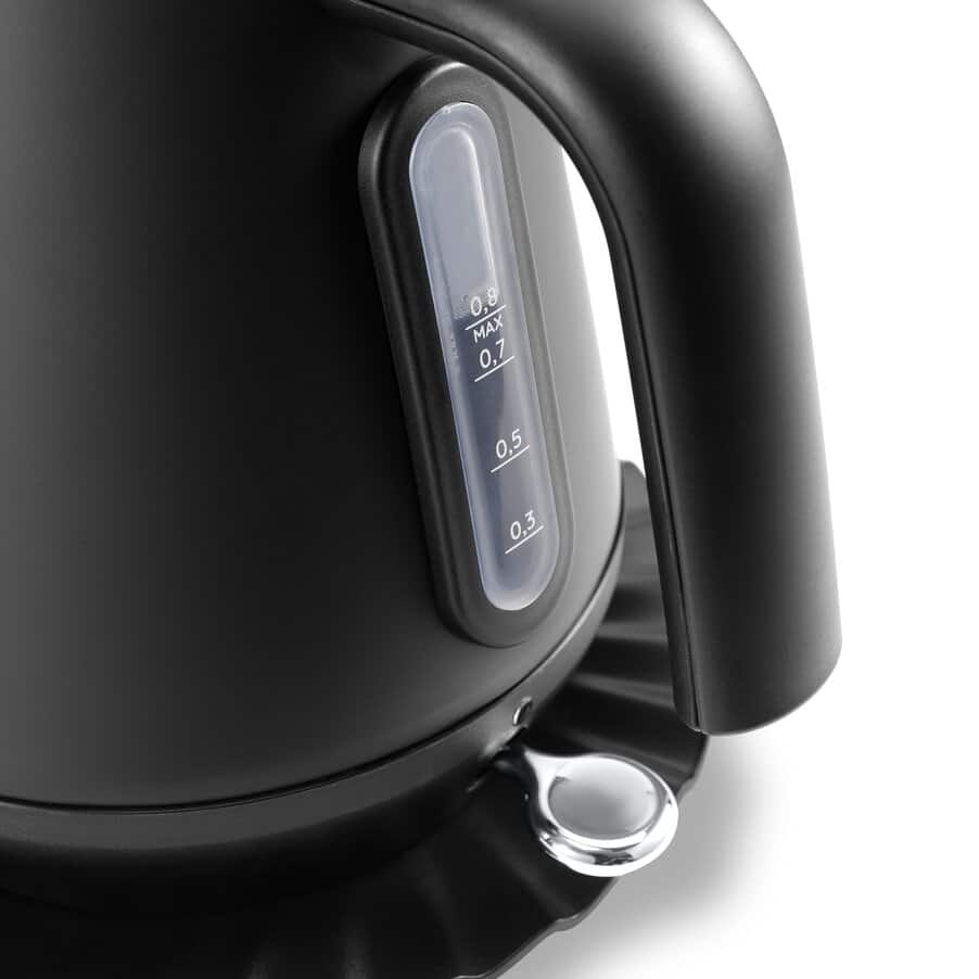 エクレティカ 電気ケトル ボールドブラック KBY1200J-BK | De'Longhi JP