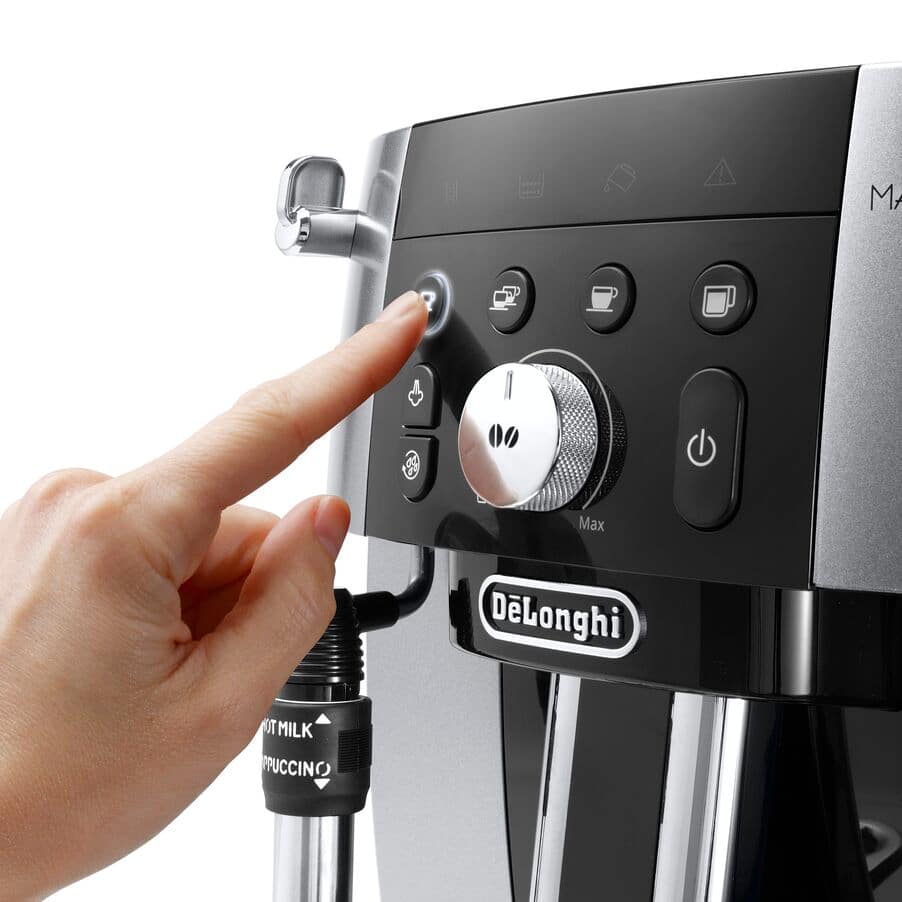 マグニフィカS スマート 全自動コーヒーマシン シルバーブラック