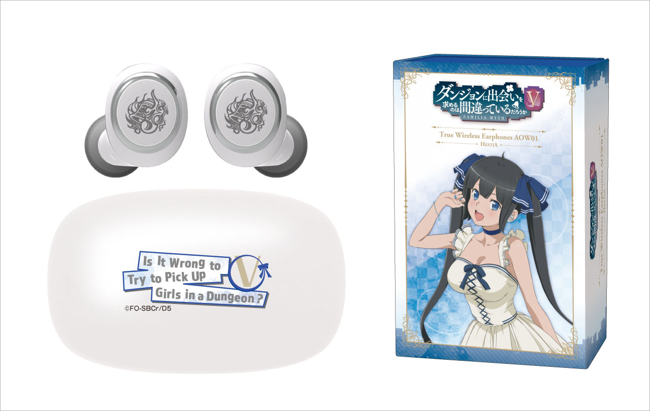 音声ガイダンス搭載ワイヤレスイヤホン（ヘスティアモデル） | アニメ