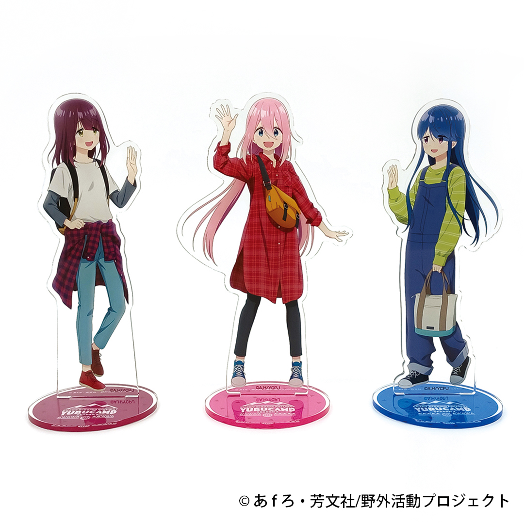 7/16- 『ゆるキャン△ SEASON3』 大井川鐵道限定オリジナルグッズ発売