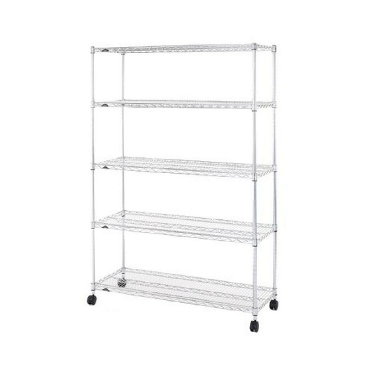 在庫有・即納】ドウシシャ スチールラック 幅120cm 5段 ルミナス