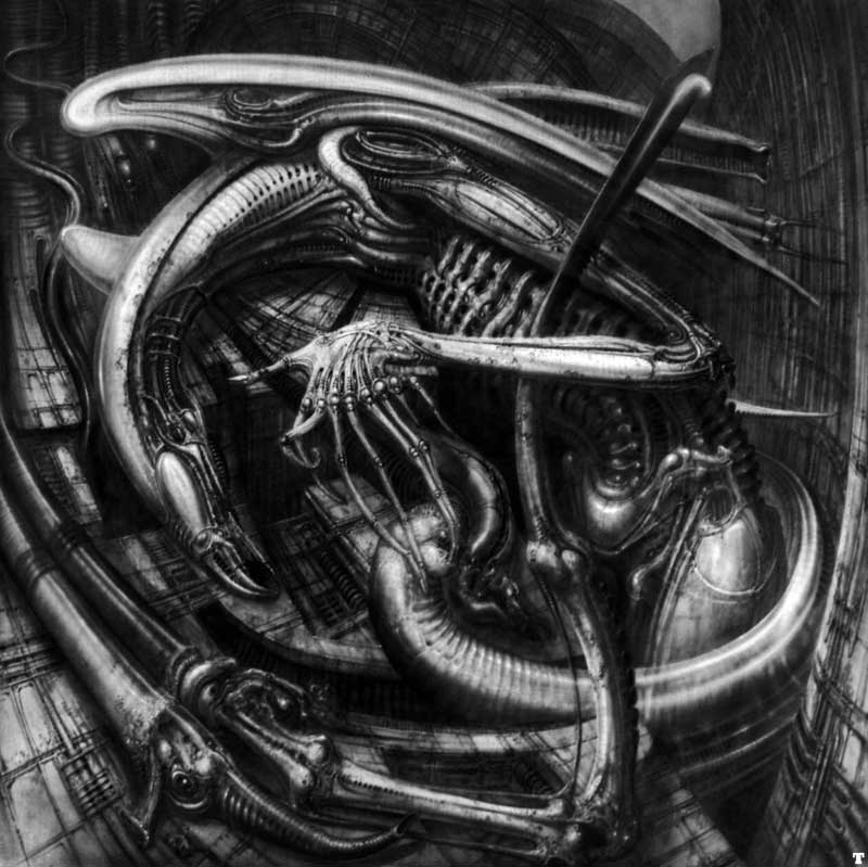 HR Giger: Biomechanics – Daily Art Fixx