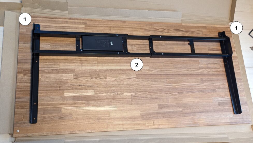 FlexiSpot E7 Proを購入したので組み立てる【鬼目ナット使用】 | えるBLOG