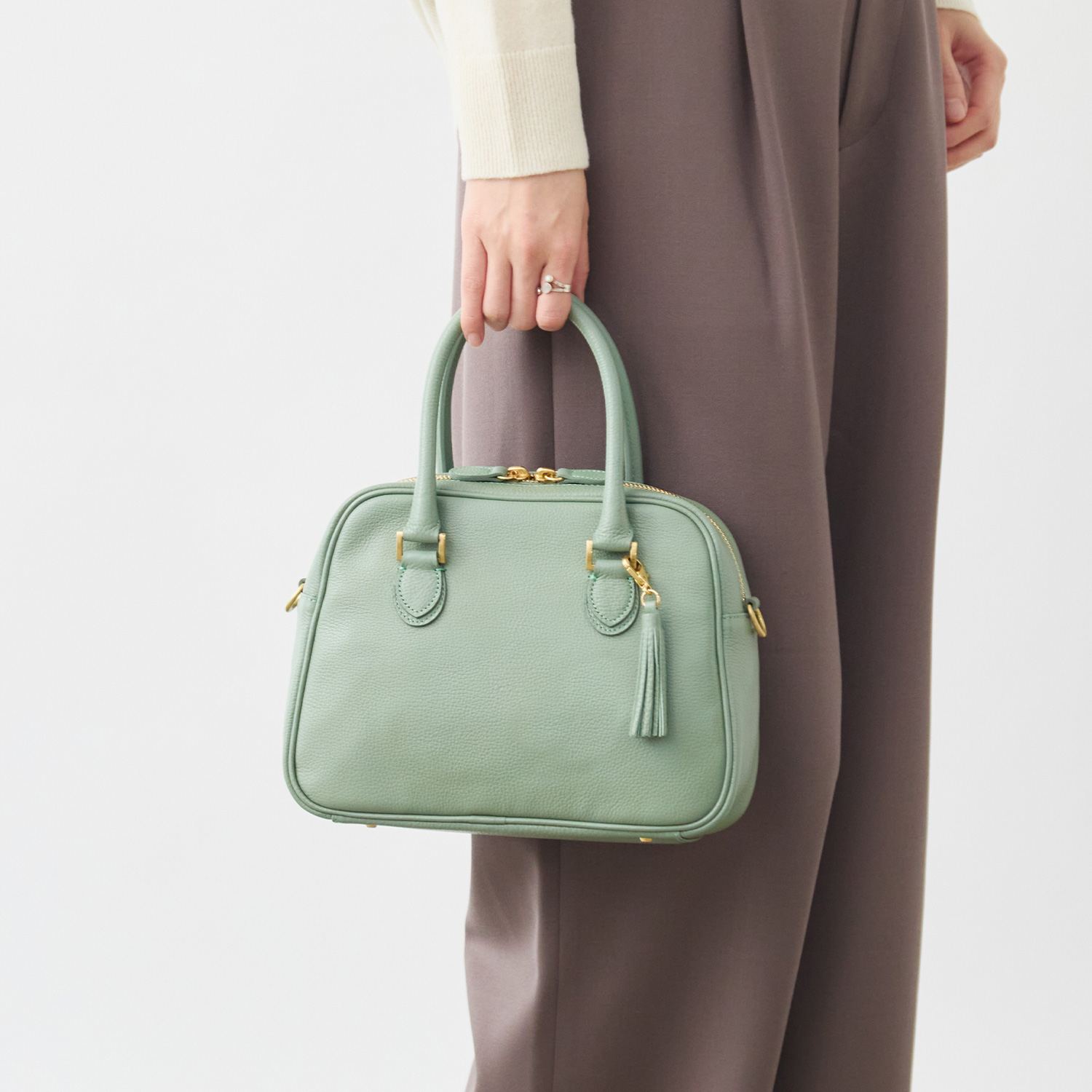 数量限定】ミニボストンバッグに、2色の新カラーが登場 | Factelier