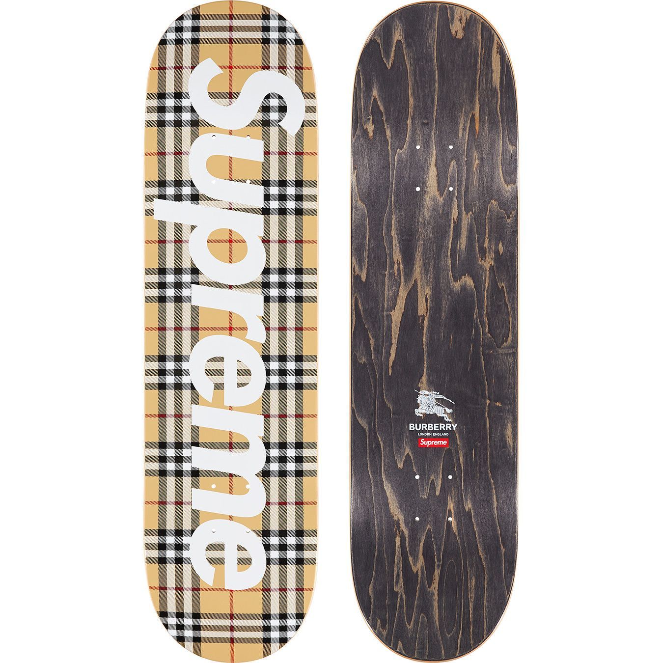 Supreme Scarface Split Skateboard Deck