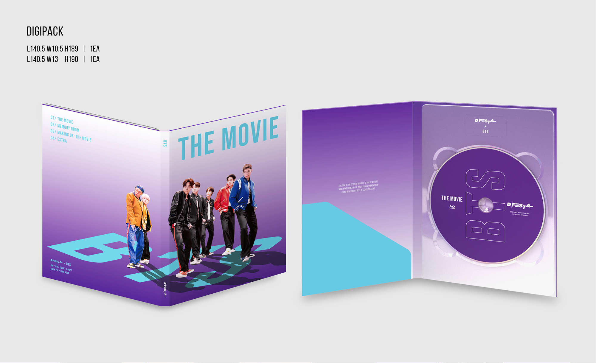 D'FESTA THE MOVIE BTS version/DVD] | kokode books | [D'FESTA THE