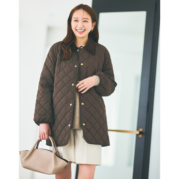 UNIVERSAL OVERALL×green label relaxing]キルティングジャケット
