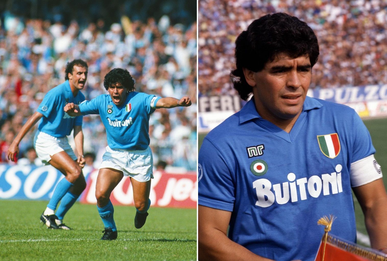 NR produced the Maradona's Napoli shirt of the '87/'88 season