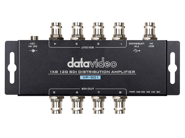 VP-901 1x8 12G SDI信号分配器 | Datavideo