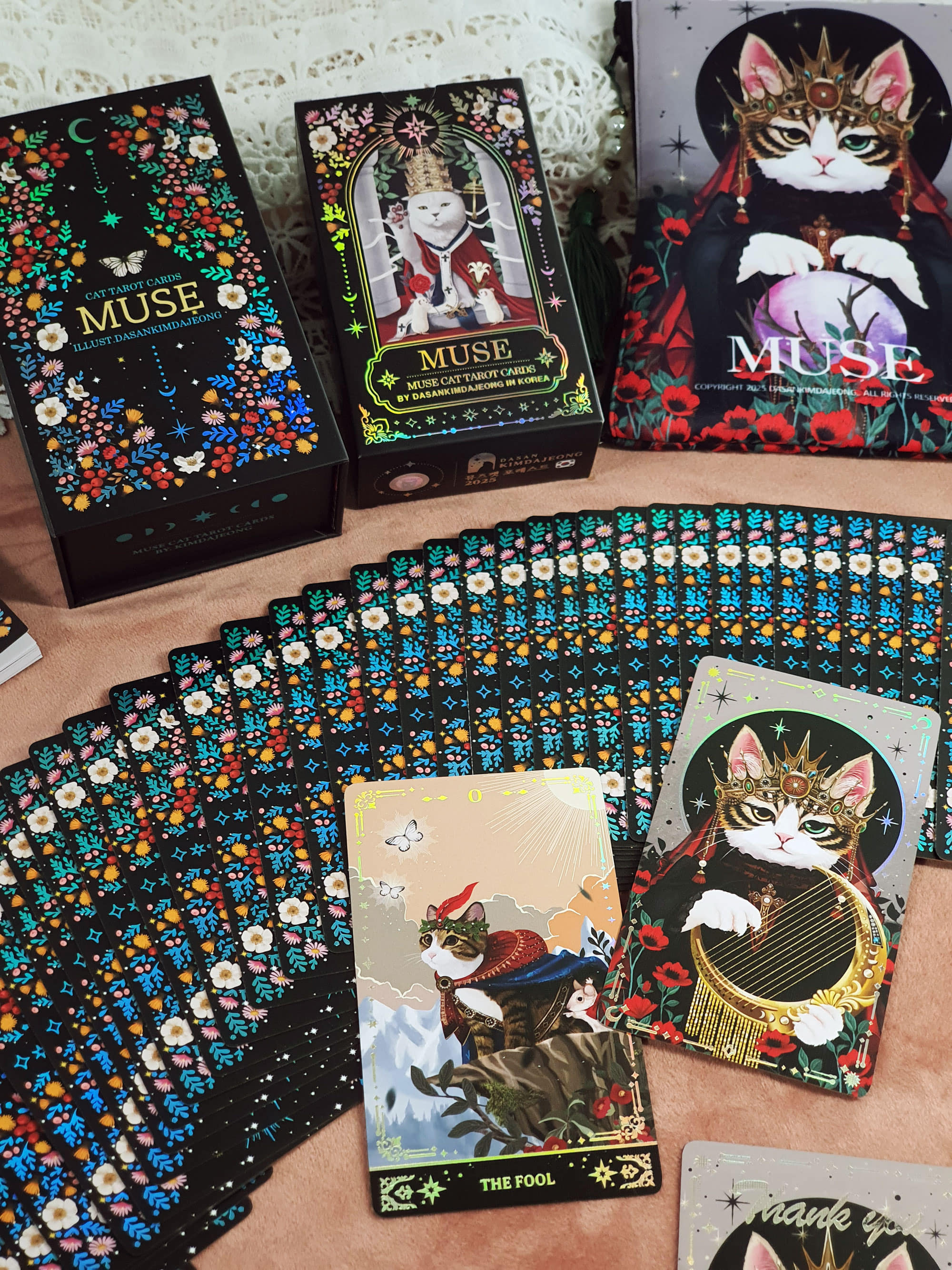 韓国 ミューズキャット タロットカード（韓国正規品） kimdajeong - Pinkoi