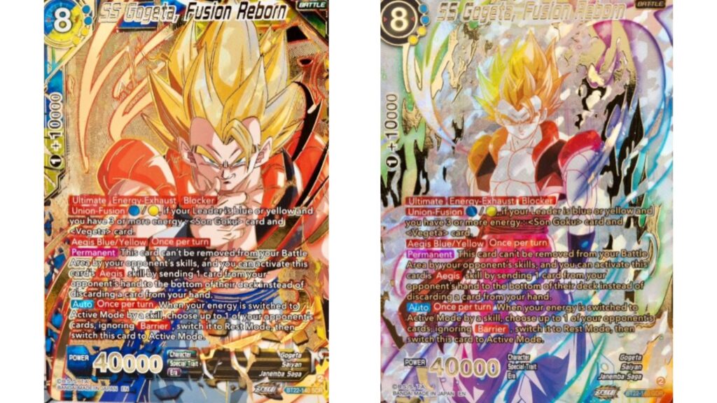 海外版ドラゴンボールフュージョンワールドのシークレット＆パラレル