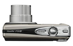 富士フイルム、手ブレ補正機能を備えた「FinePix F50fd」