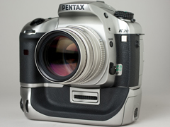 写真で見るペンタックス「K20Dチタンカラープレミアムキット」