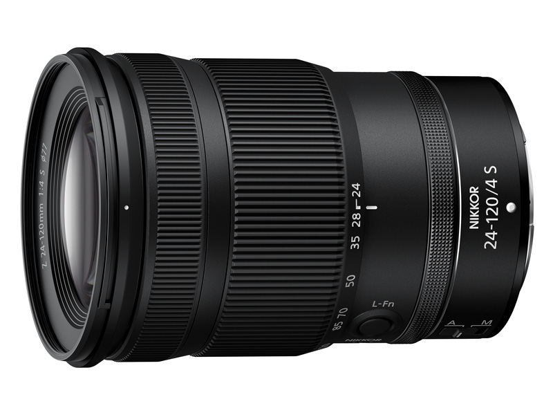 ニコン、開放F4固定の5倍ズームレンズ「NIKKOR Z 24-120mm f/4 S