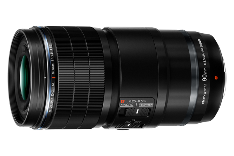 OMDS、180mm相当の望遠マクロレンズ「M.ZUIKO DIGITAL ED 90mm F3.5