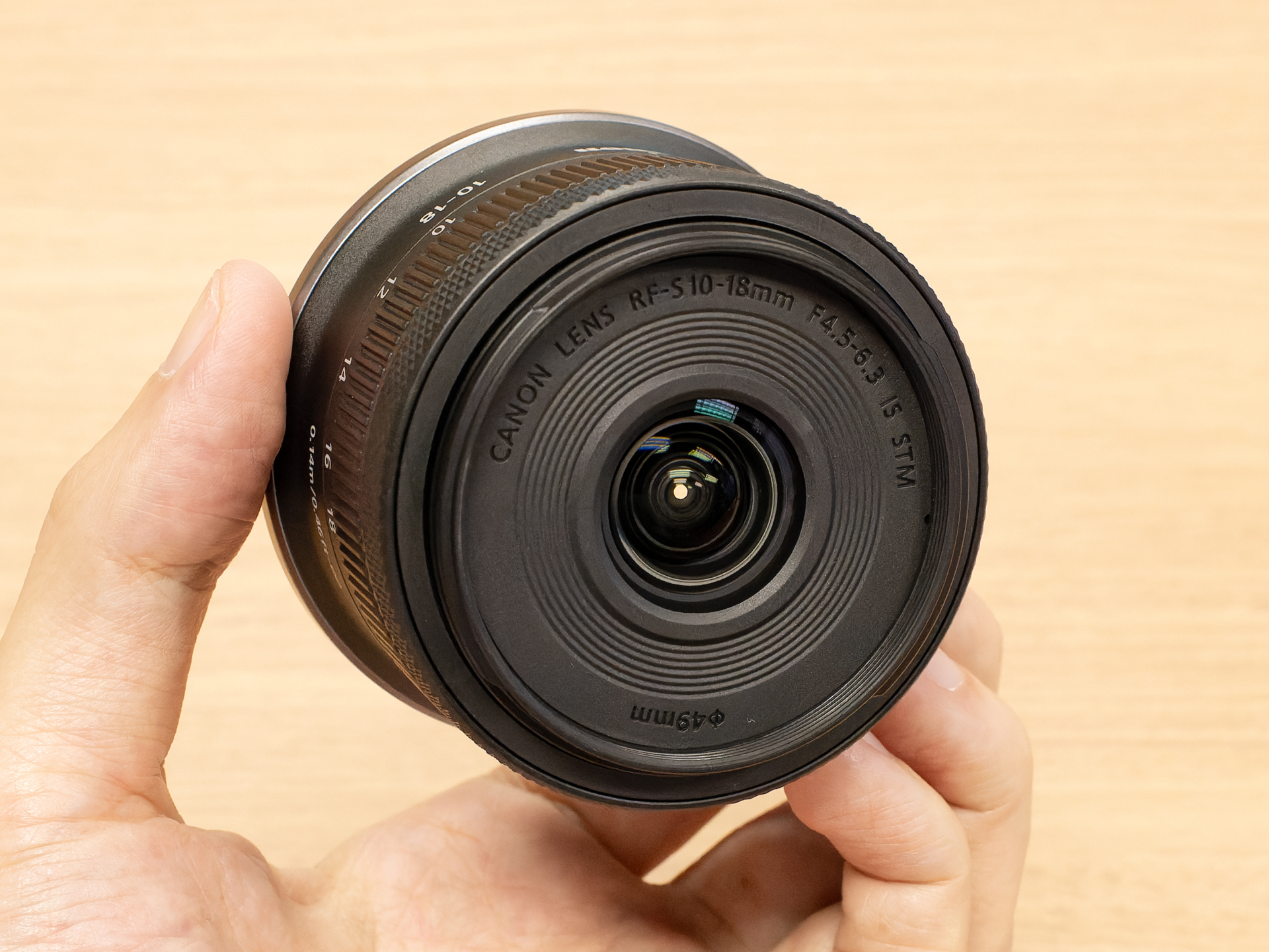 キヤノン、150gのAPS-C用広角ズーム「RF-S10-18mm F4.5-6.3 IS STM