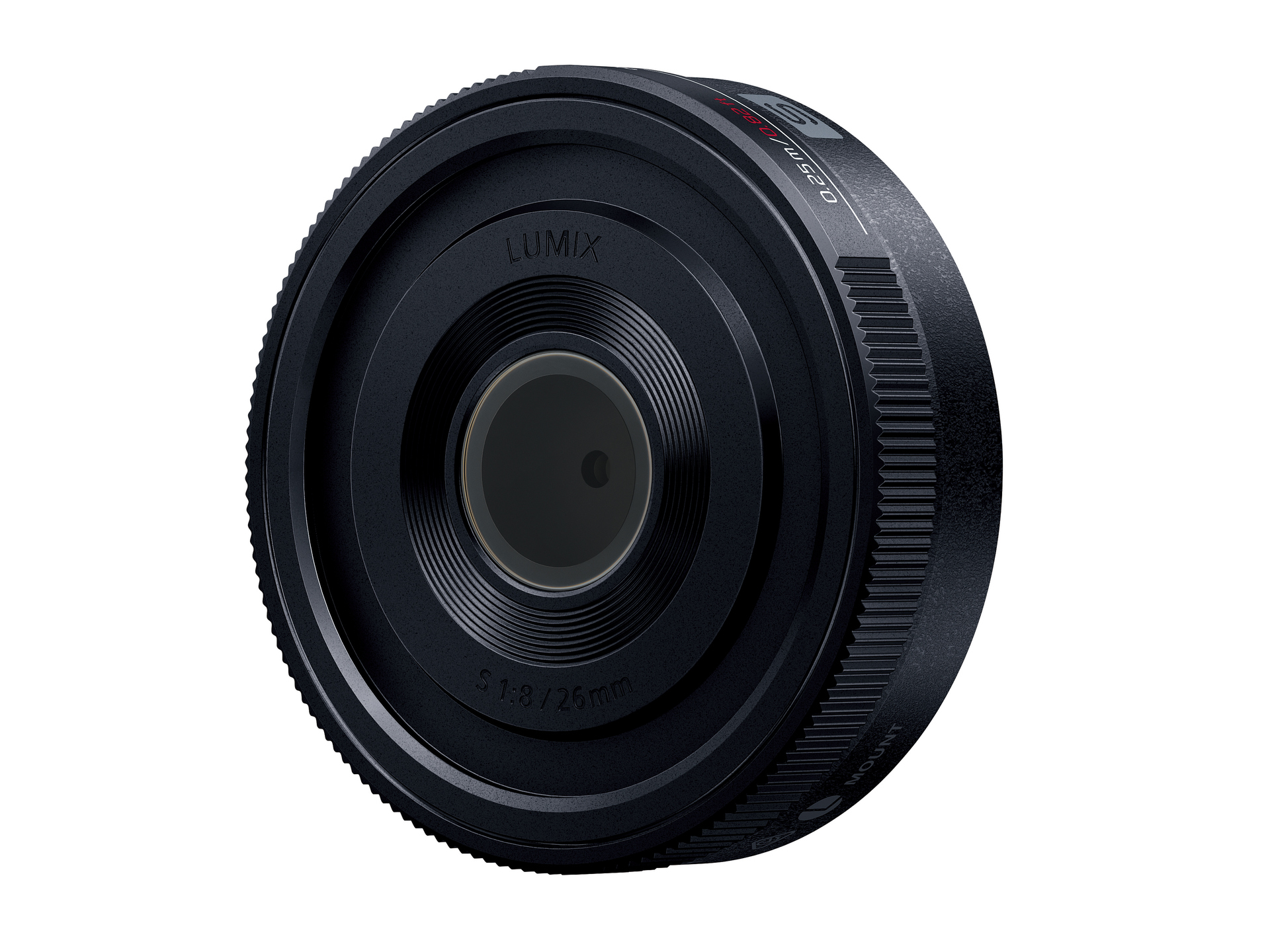 パナソニック、フルサイズ対応のMFパンケーキレンズ「LUMIX S 26mm F8