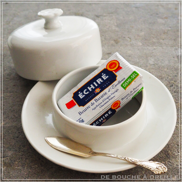 オールドバカラ アンティーク DE BOUCHE A OREILLE / beurrier en