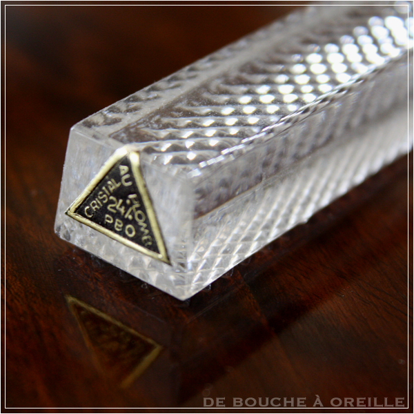 オールドバカラ アンティーク DE BOUCHE A OREILLE / porte-couteau