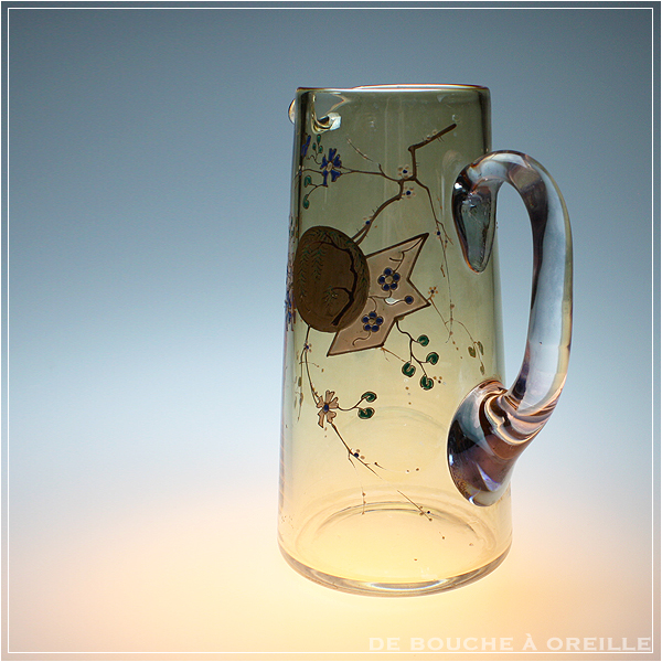 オールドバカラ アンティーク DE BOUCHE A OREILLE / Baccarat Pichet