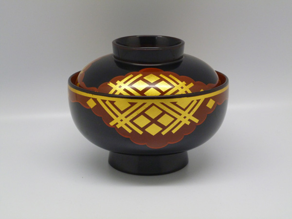 秀衡塗 秀衡大椀 5客 | 伝索DENSAKU【伝統工芸品通販サイト】