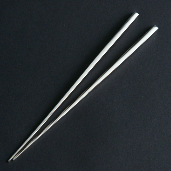 送料無料】 銀製 夫婦箸 総銀 名入れ彫刻無料 / お箸 セット