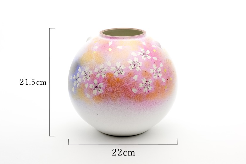 送料無料】 花瓶 花の舞 7号 / 退職祝い 定年 花器 フラワーベース