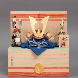 名入れ木札無料】 【送料無料】 五月人形 兜飾り 取付ケース入り