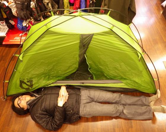 一人用なのに丈が長い、アンディ1Pさん！！ – DENALI BLOG