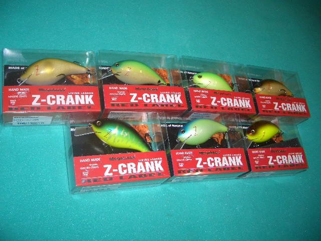 メガバス zクランク㉘ ティアドロップ レッドラベル パケ難ありセット