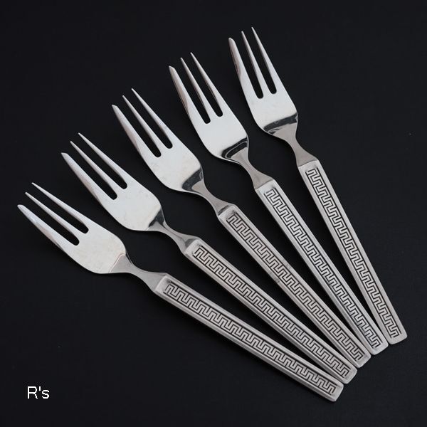 ノリタケ 18-8ステンレス デザートフォーク EROS 5本セット 未使用品
