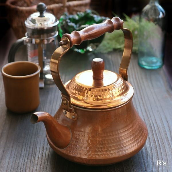 SS 島本製作所 Copper Kettle by S&S 銅製ケトル ユーズド品(N3573