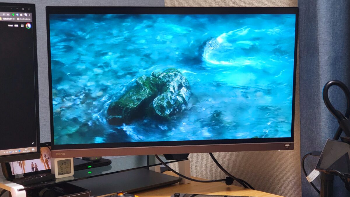 BenQ EW2880Uレビュー】在宅ワークにも最適。アイケア技術搭載で目に