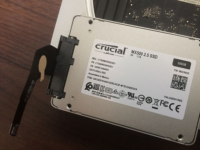 Mac miniのHDDが【S.M.A.R.T.状況：エラー】と表示したので