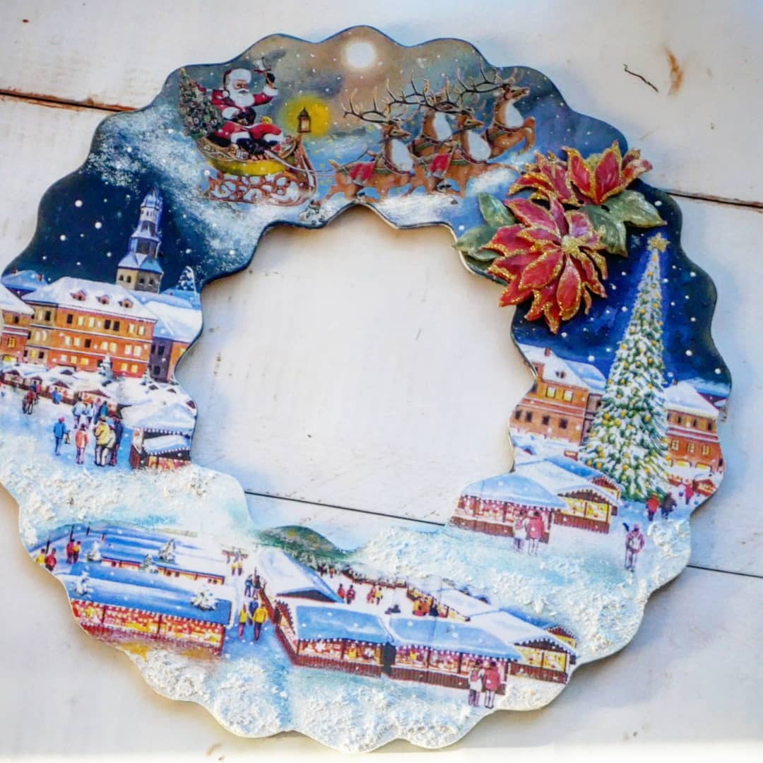 たくさん飾ろう♪デコパージュで祝うクリスマス | 日本初