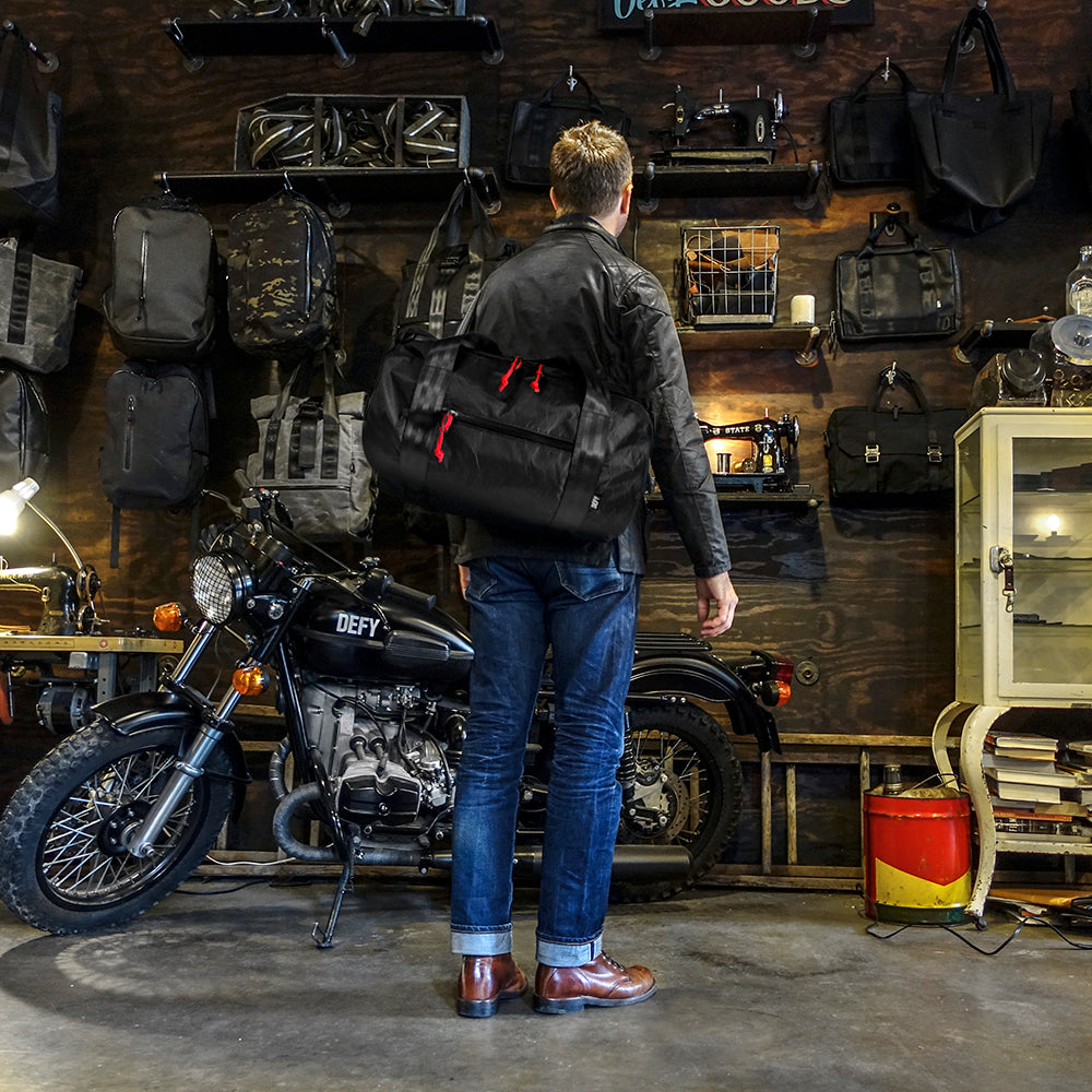 The Ultimate Overnighter Duffel Bag | Black X-Pac™ – DEFY