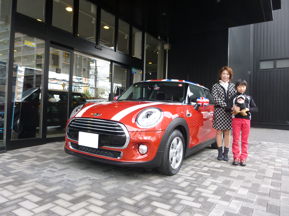 MINI 三輪車 レッド ユニオンジャック Y様ご納車>>MINI×ユニオンジャック - MINI 堺／岸和田ディーラーブログ