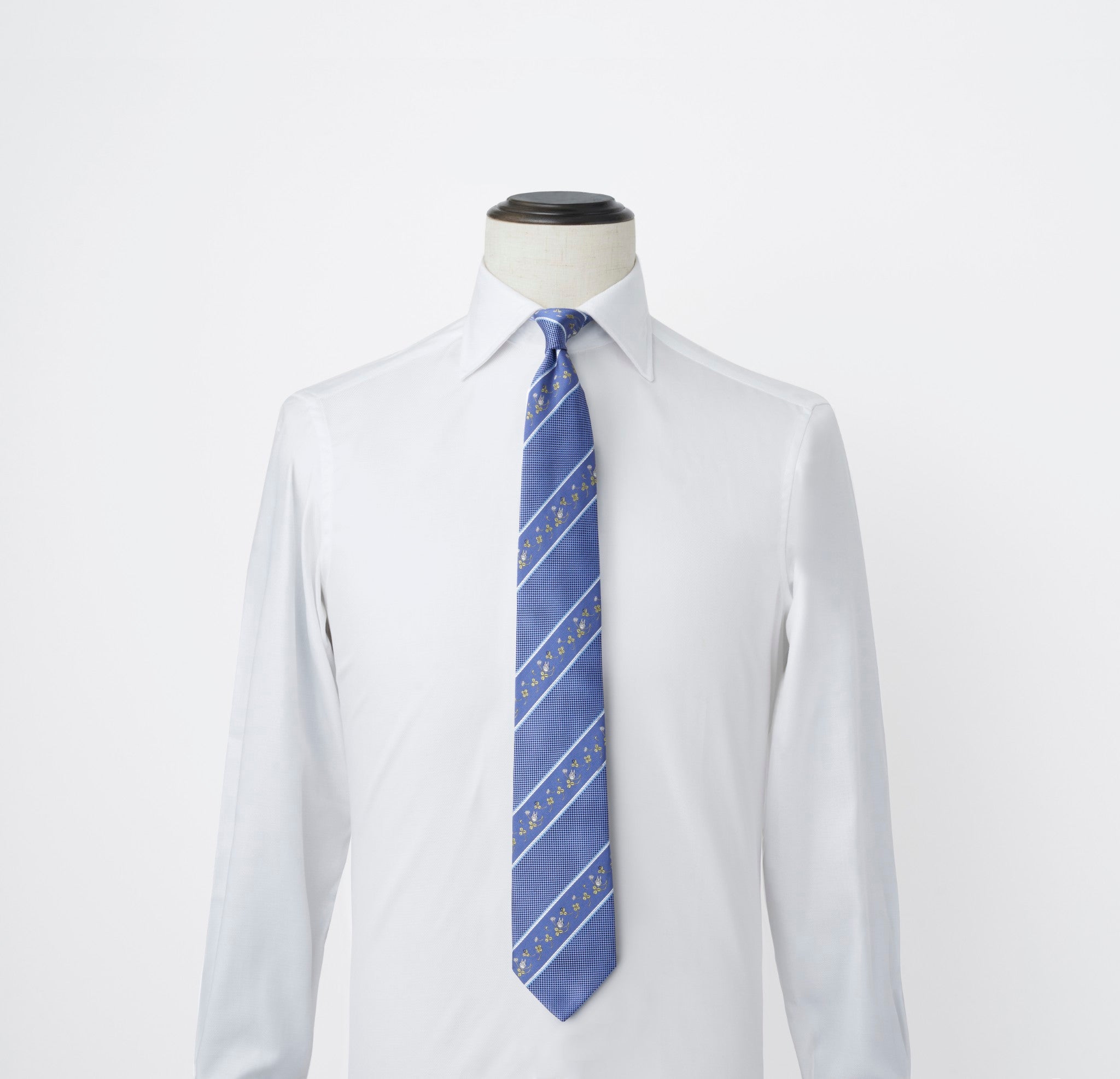 ネクタイ】トトロネクタイ ジブリネクタイ クローバーストライプ