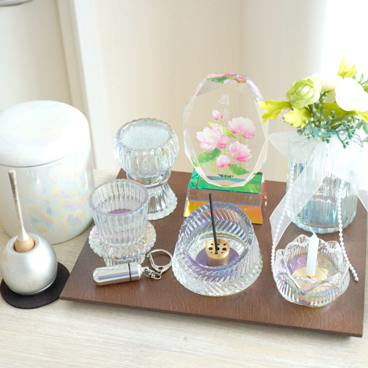 仏具 やわらぎの花 花立 さくら 小 ミニ ピンク 国産 日本製 美濃焼