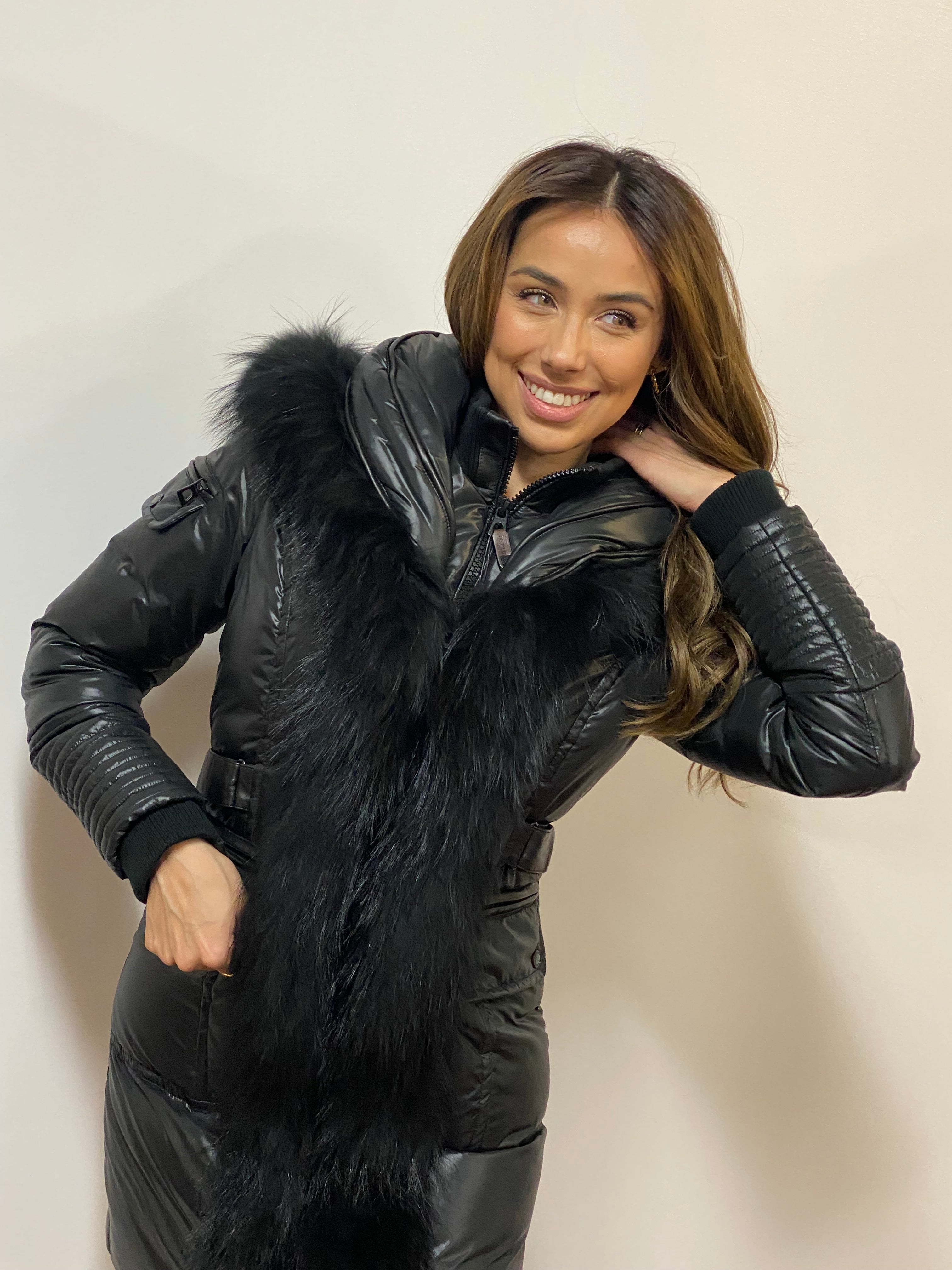 Geller Down Jacket With Fur | Coat, Jacket – Dejavu NYC & Tailoring