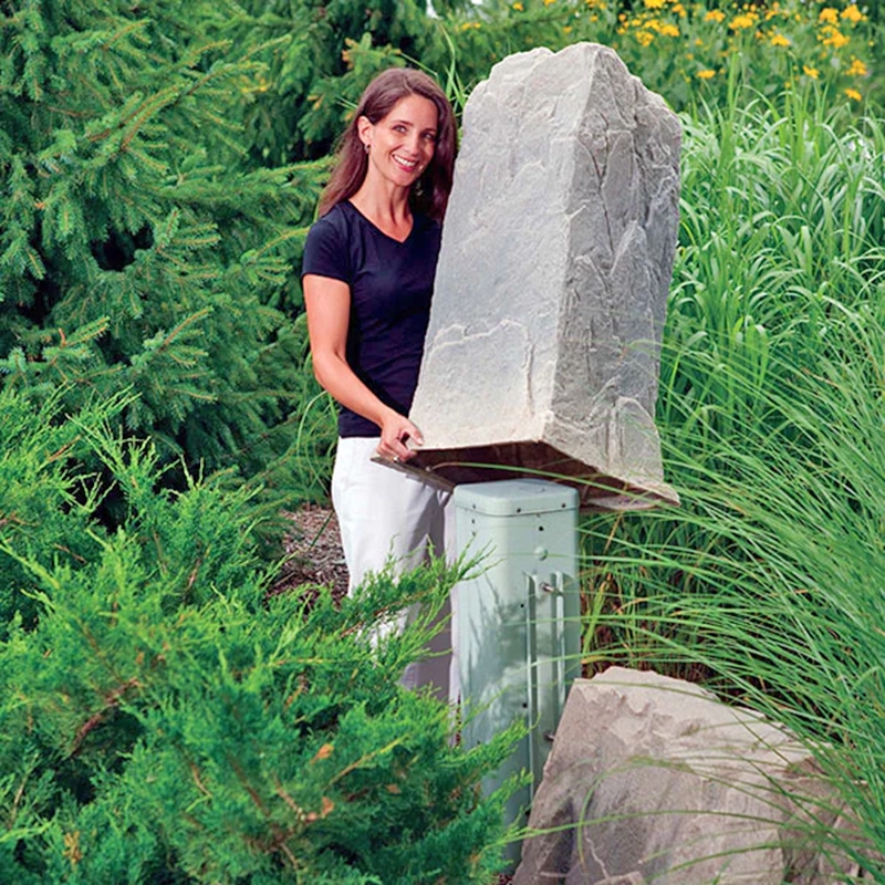 Mock Rock® Artificial Rock, Model 113 18″L x 17″W x 34″H - DekoRRa