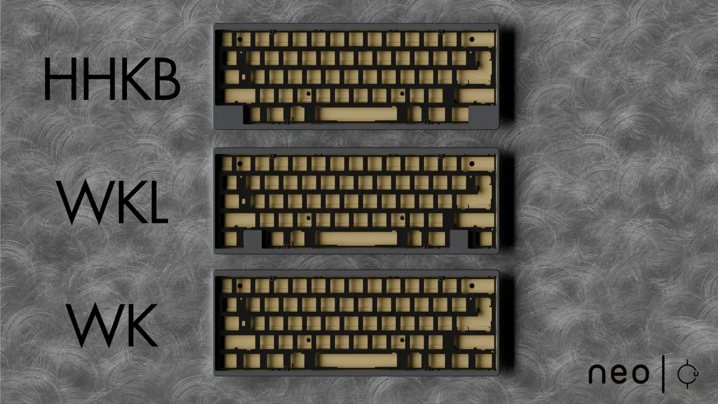 Neo60 CU - 60% ISO+ANSI Mechanical Custom Keyboard Kit – Delta Key Co.