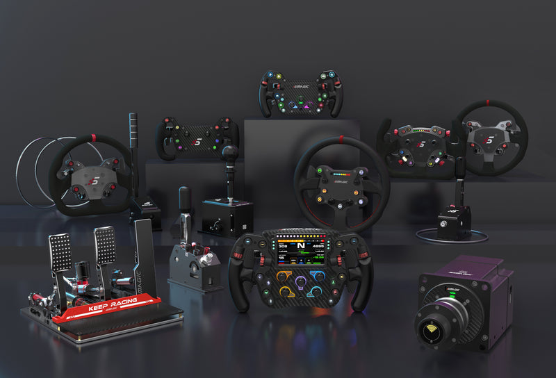 SIMAGICのキャリブレーション方法と、ゲームに応じたセットアップ方法