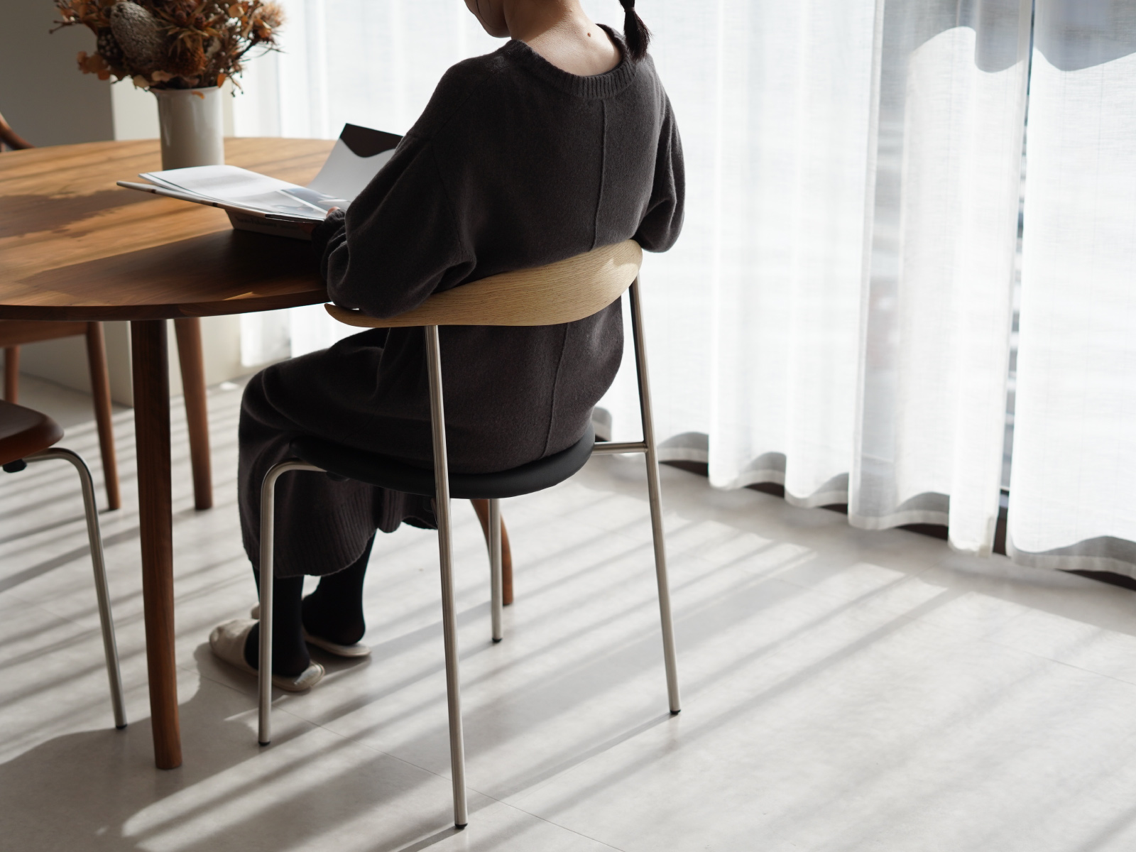 CH88P オーク ソープフィニッシュ ステンレスフレーム THOR301