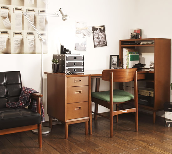 カリモク60+ デスク／カリモク60+ チェストの2点セット - カリモク60