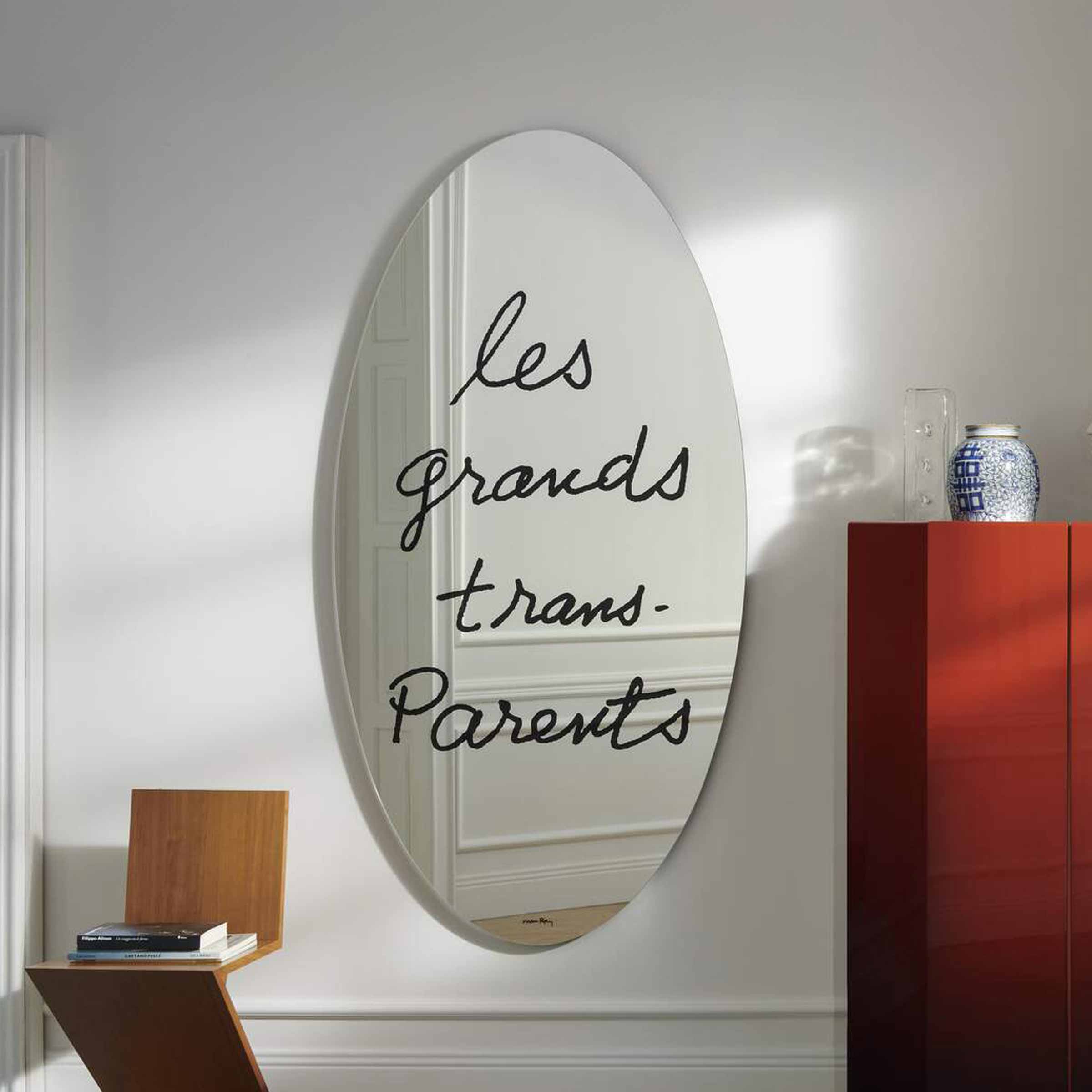 Mirror LES GRANDS TRANS-PARENTS by Man Ray for Cassina | Design Italy