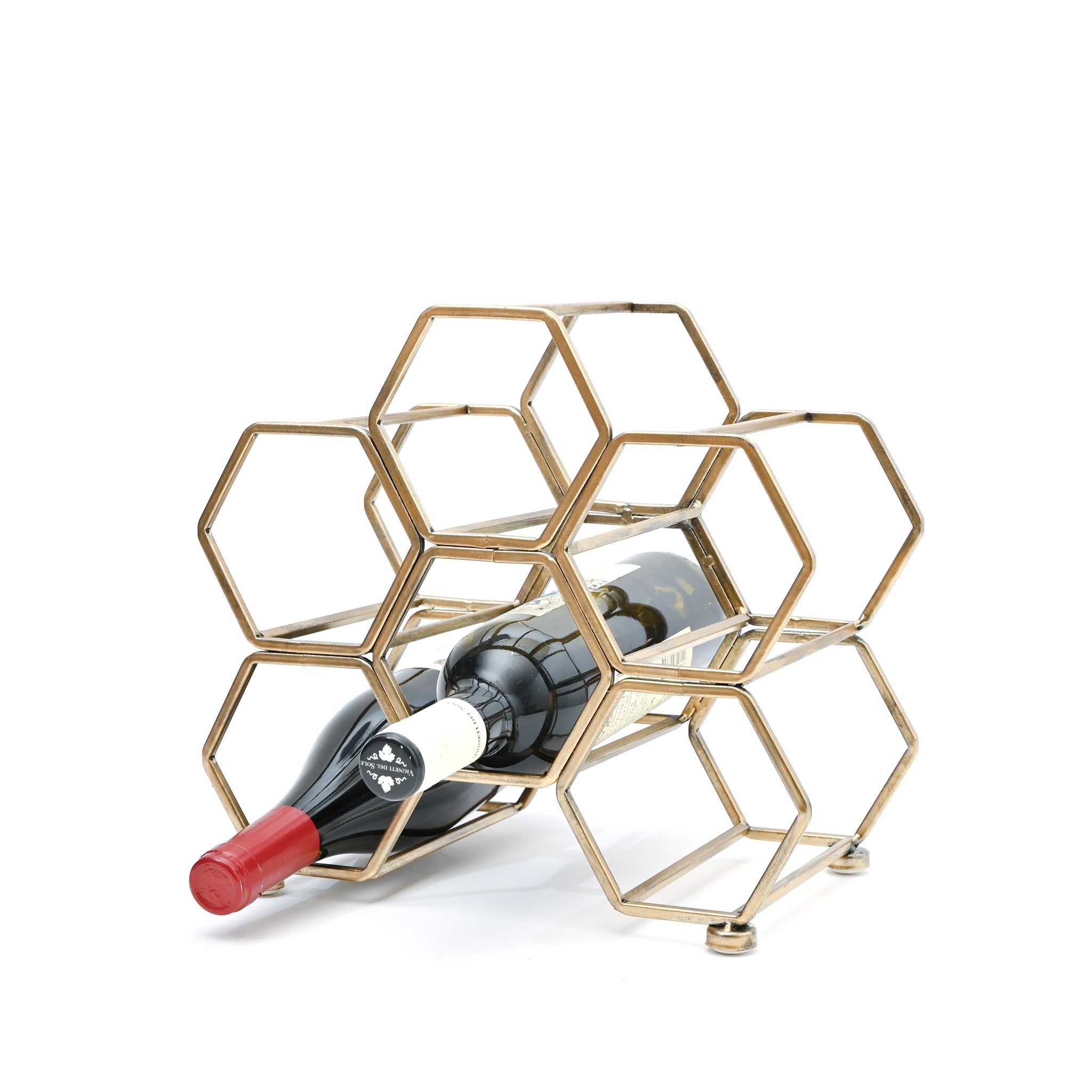 DULTON】ハニカム ワインラック