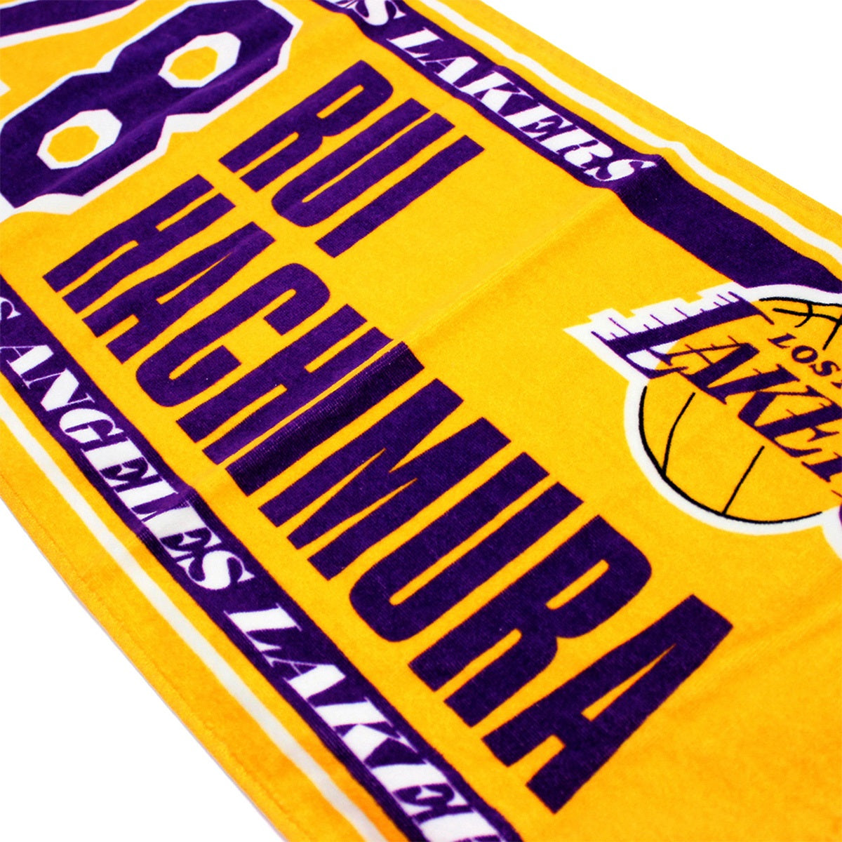 NBA】ロサンゼルス・レイカーズ 八村塁 フェイスタオル（LAKERS／Rui