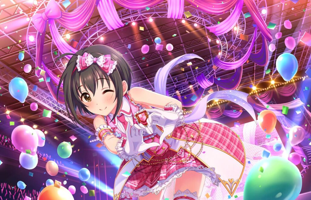 デレステ】恒常SSR［P.C.S］小日向美穂 特技・センター効果・3Dモデル