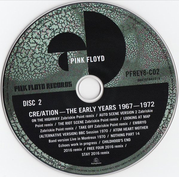 PINK FLOYD-CRE/ATION: THE EARLY YEARS 1967-1972. | dereksmusicblog